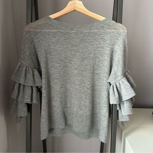 Club Monaco Small Grey Cashmere Sweater